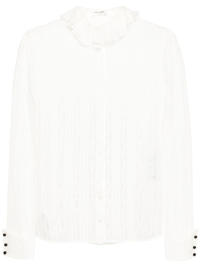 White Lace Shirt