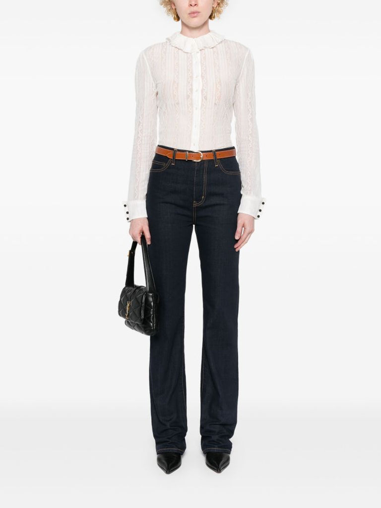 White Lace Shirt
