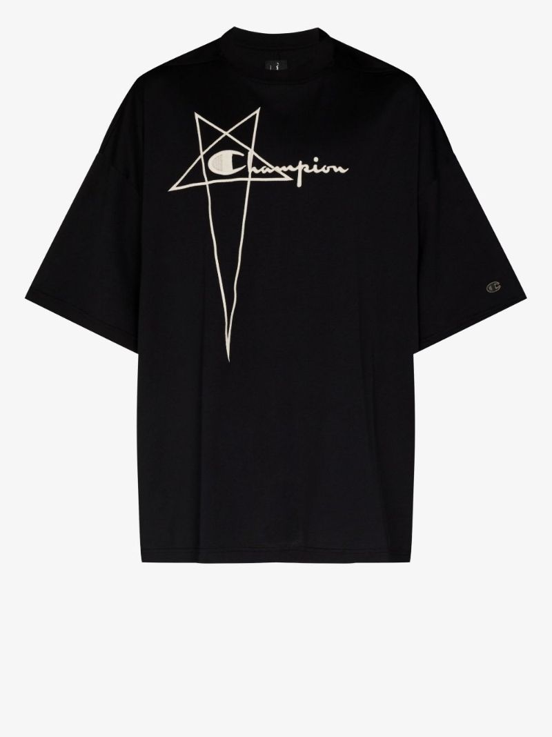 X Champion Tommy Logo Cotton T-shirt