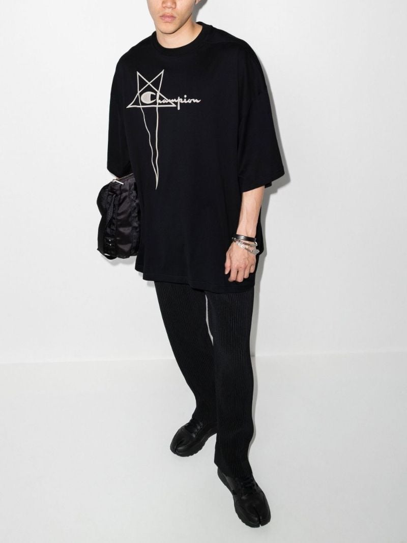 X Champion Tommy Logo Cotton T-shirt