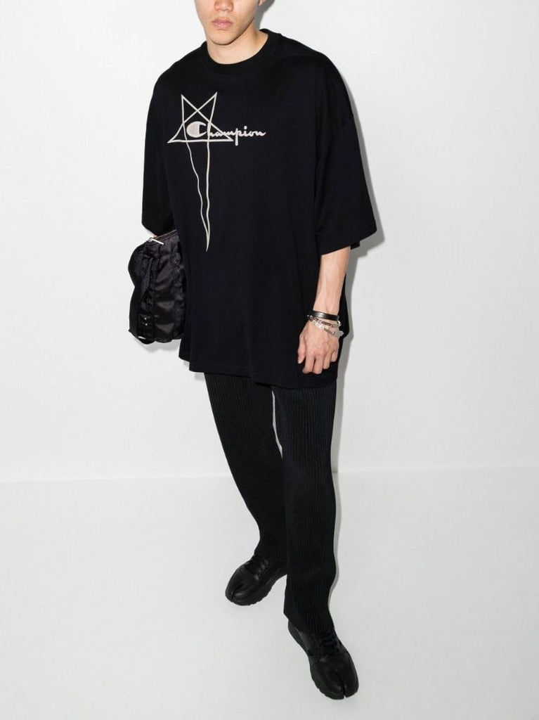 X Champion Tommy Logo Cotton T-shirt