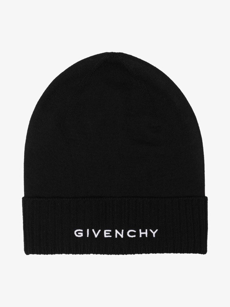 Black 4g Wool Beanie Hat