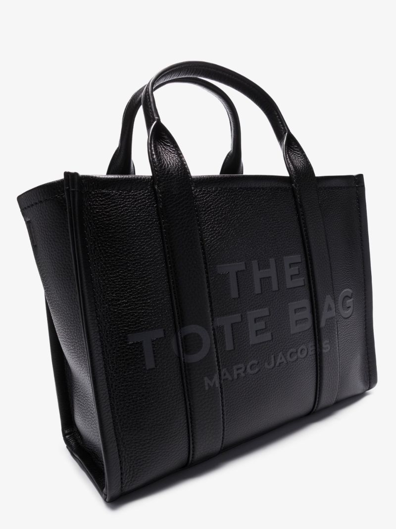 Black the Leather Small Tote Bag