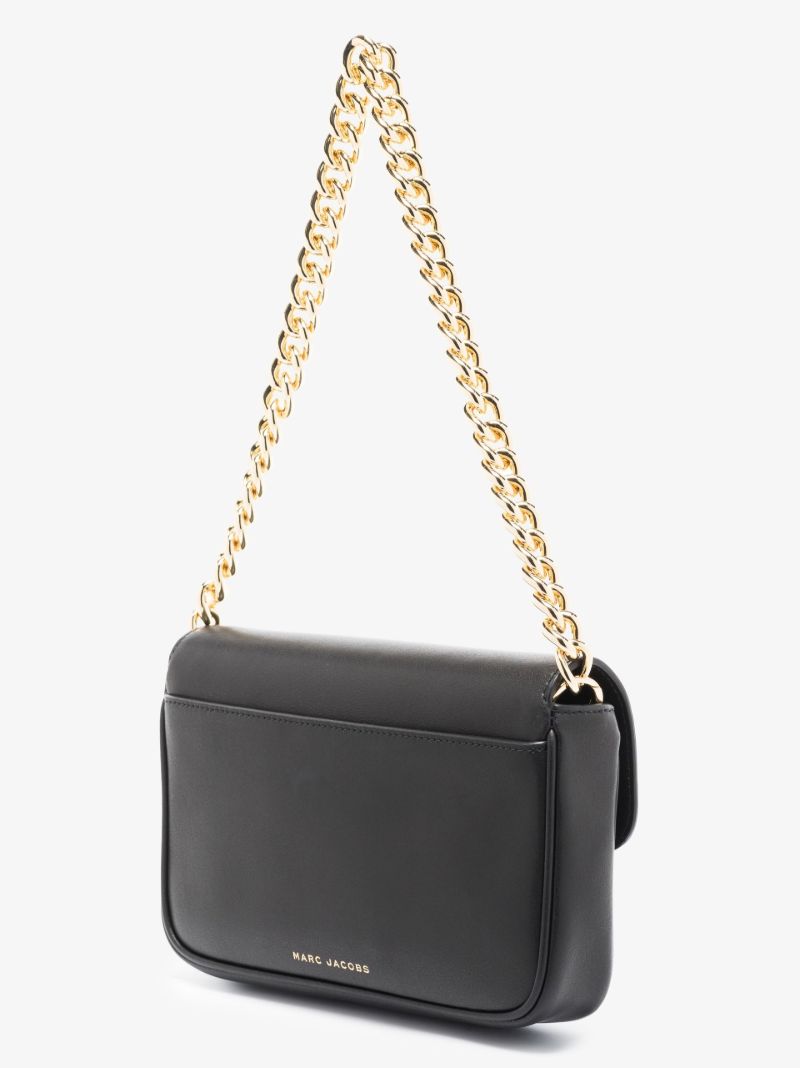 Black the J Marc Leather Shoulder Bag