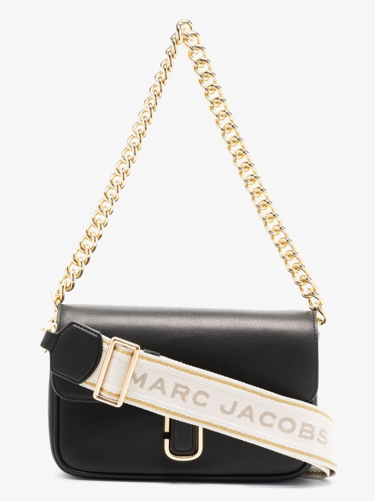 Black the J Marc Leather Shoulder Bag