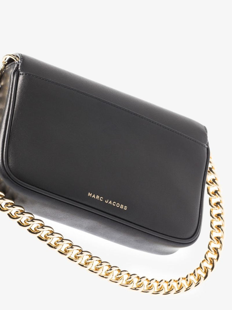 Black the J Marc Leather Shoulder Bag