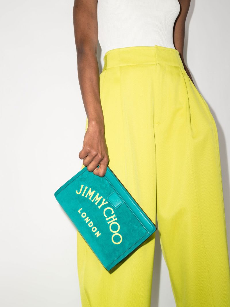 Blue Varenne Terry Clutch Bag
