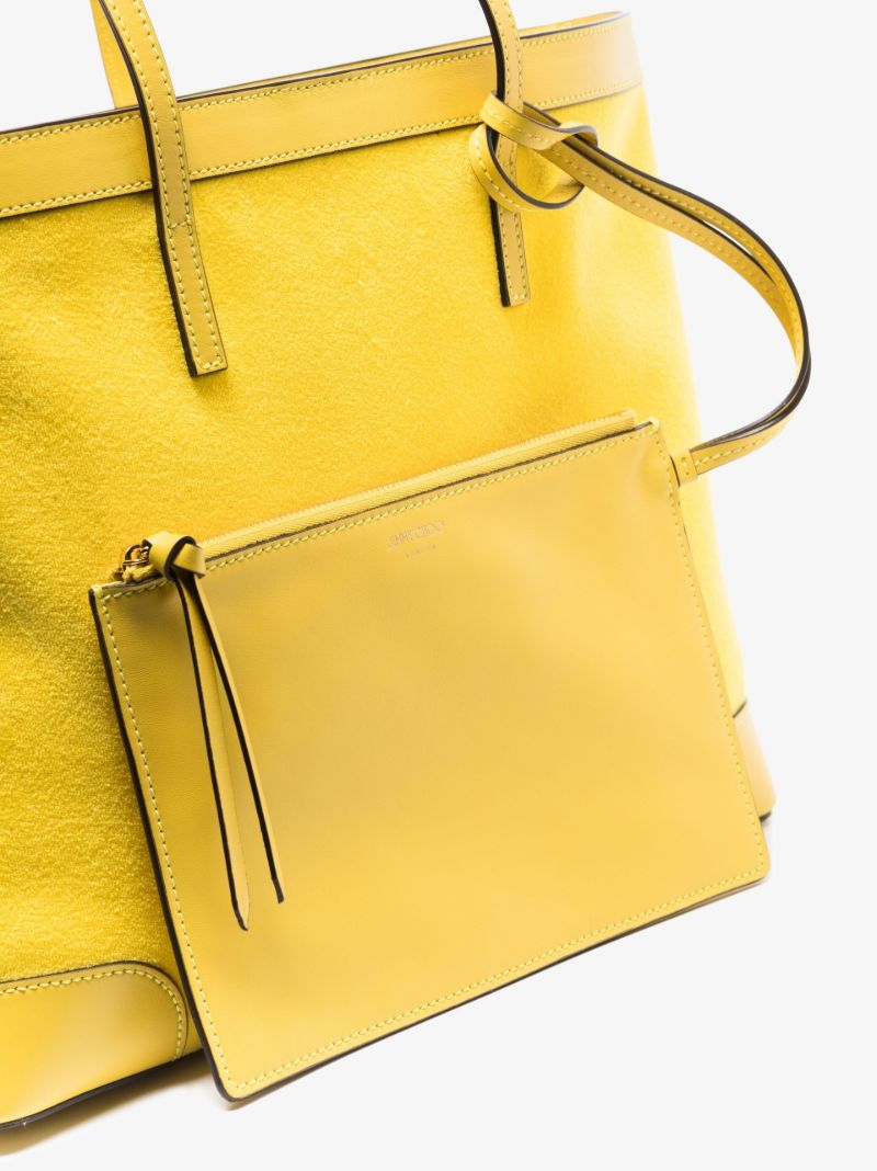 Yellow Nine2five Terry Tote Bag