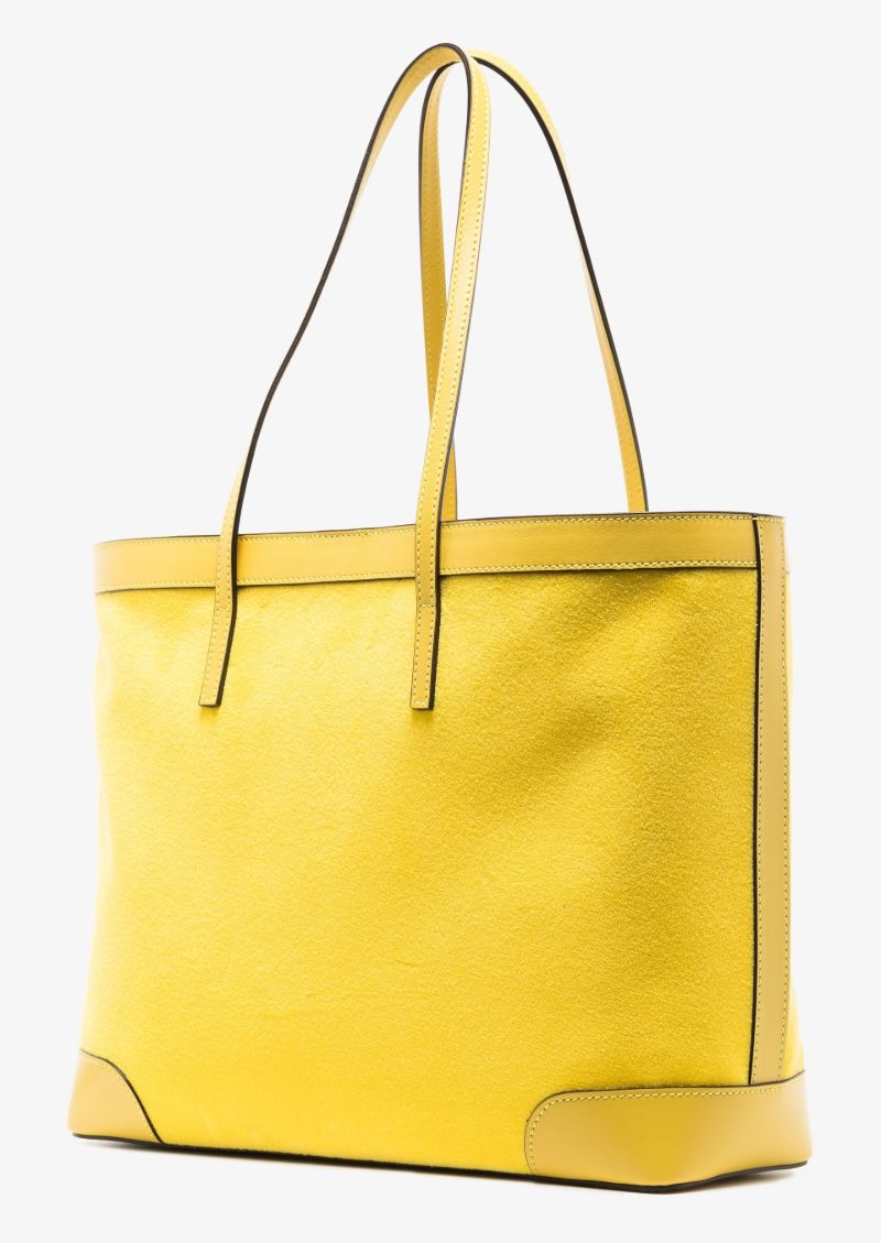 Yellow Nine2five Terry Tote Bag