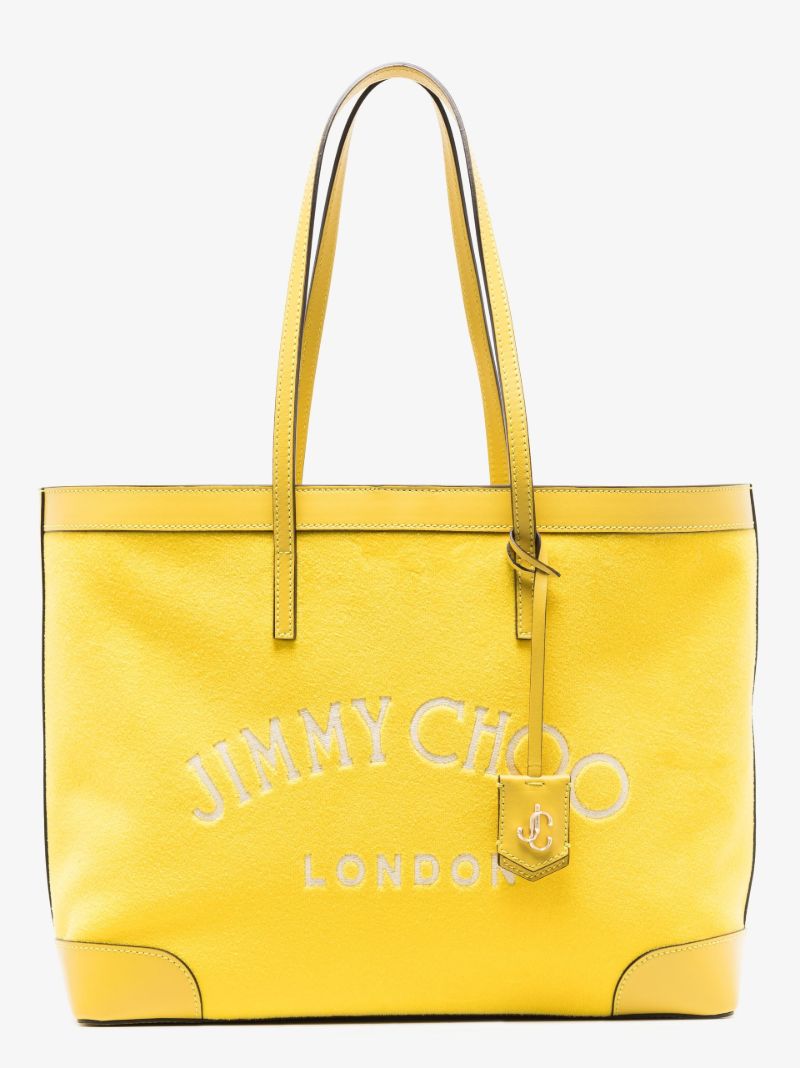 Yellow Nine2five Terry Tote Bag