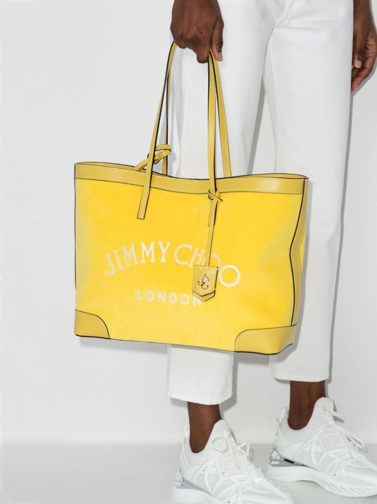 Yellow Nine2five Terry Tote Bag