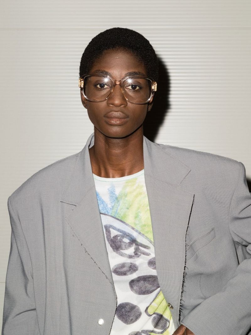Brown Renee Round Optical Glasses