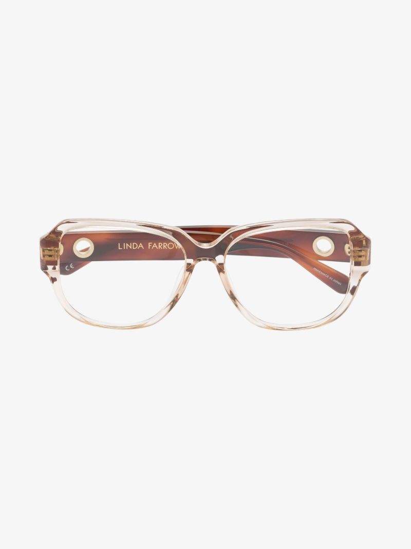 Brown Renee Round Optical Glasses