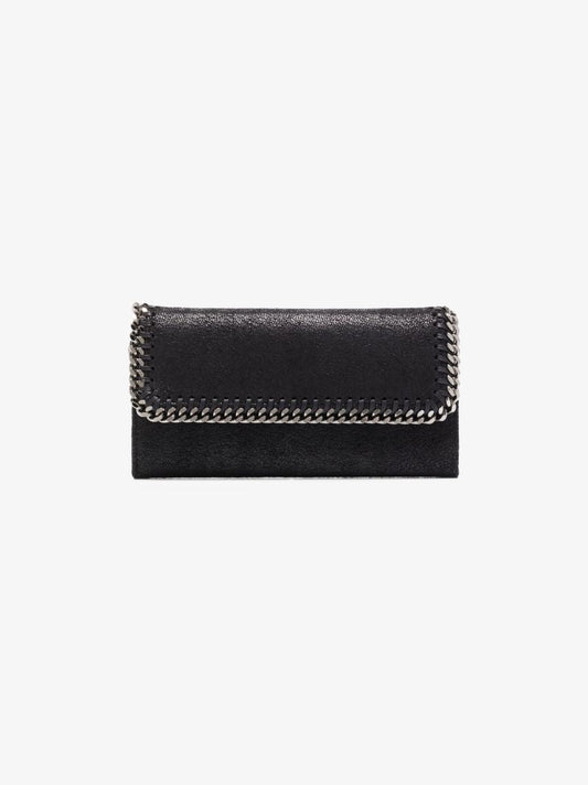 Black Falabella Continental Wallet