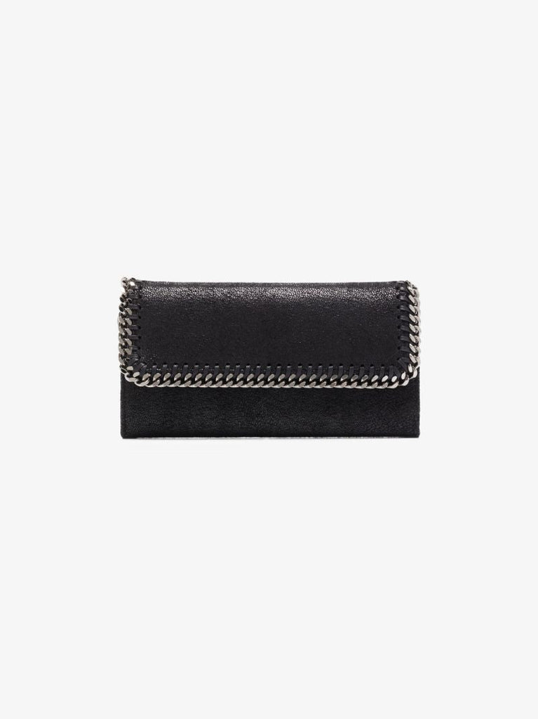 Black Falabella Continental Wallet