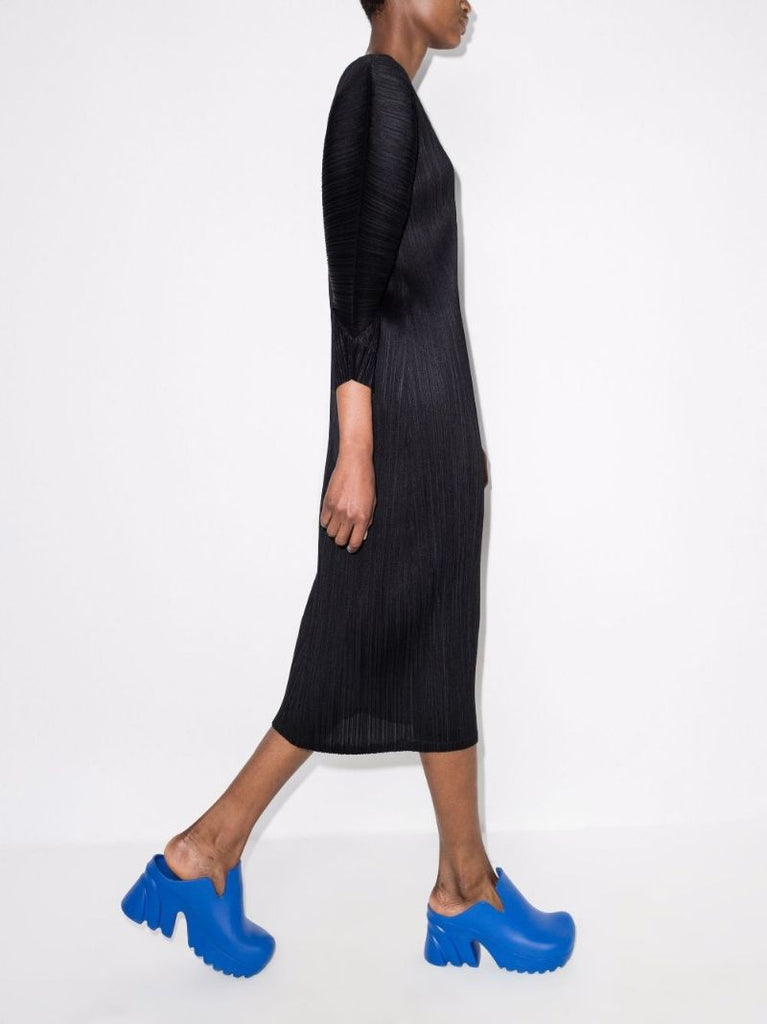 Monthly Colours January PlissÃ_x0083_Â© Midi Dress