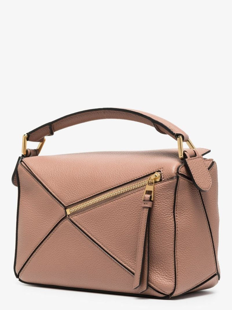 Neutral Puzzle Small Leather Shoulder Bag