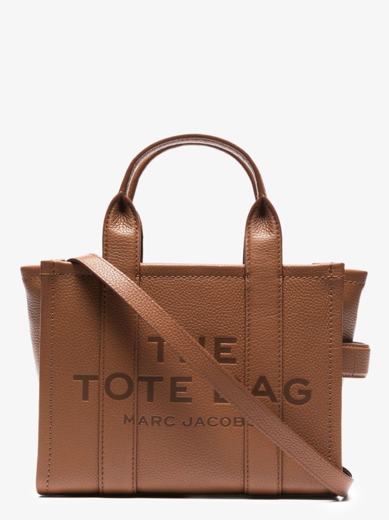 Brown the Tote Mini Leather Bag