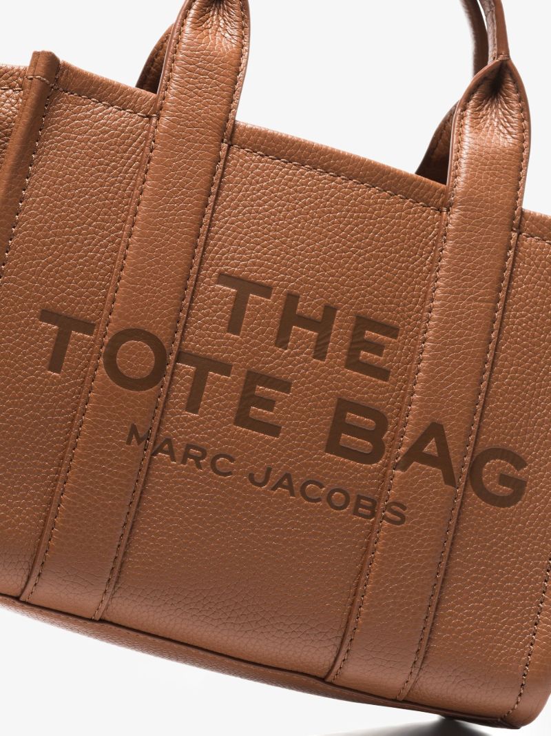 Brown the Tote Mini Leather Bag