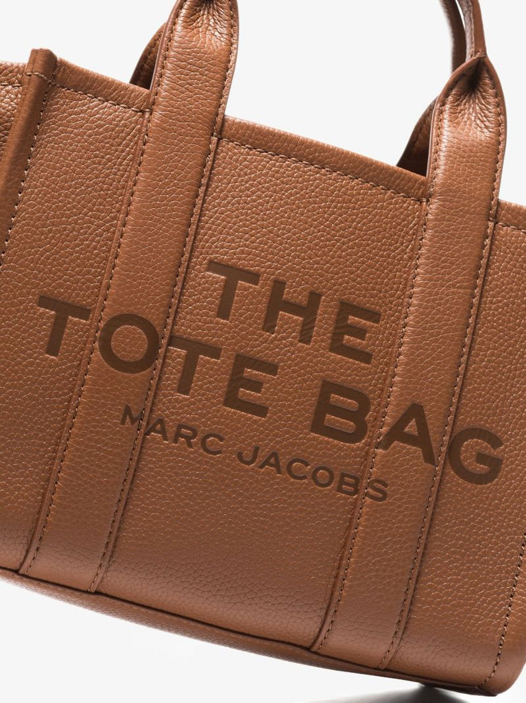 Brown the Tote Mini Leather Bag