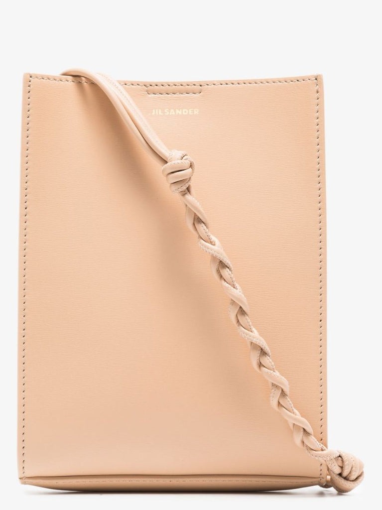 Neutral Tangle Leather Small Cross Body Bag