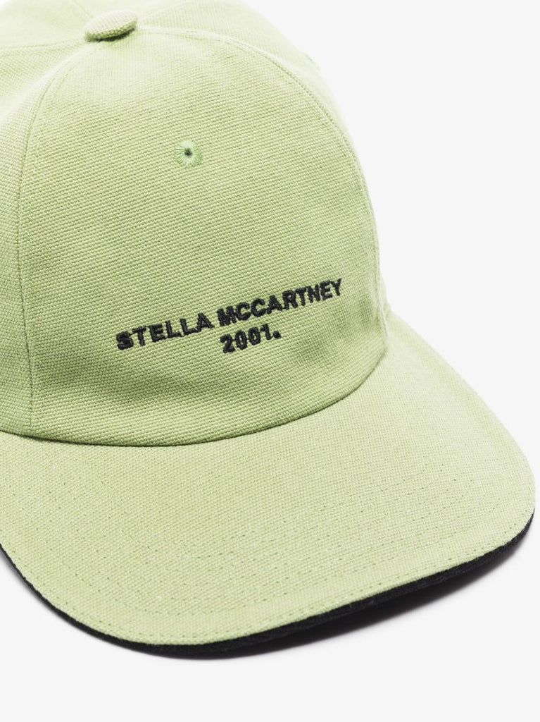 Green Logo Embroidered Baseball Cap