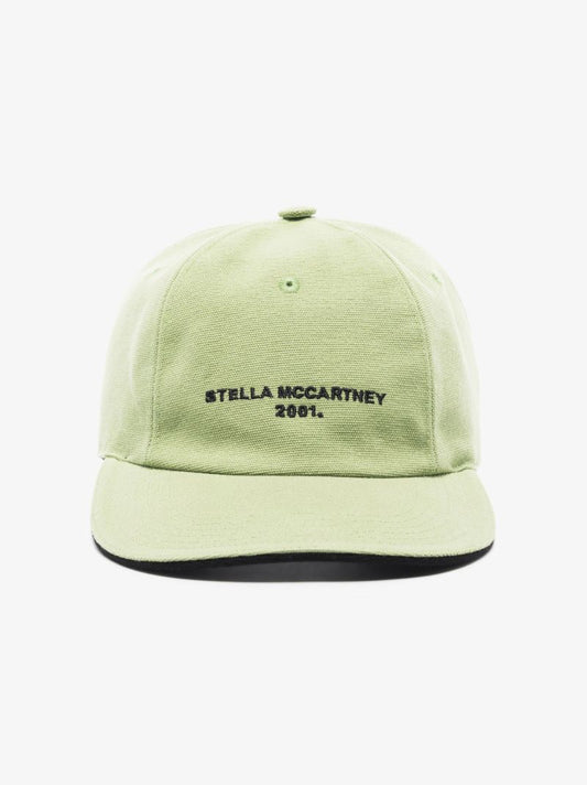 Green Logo Embroidered Baseball Cap