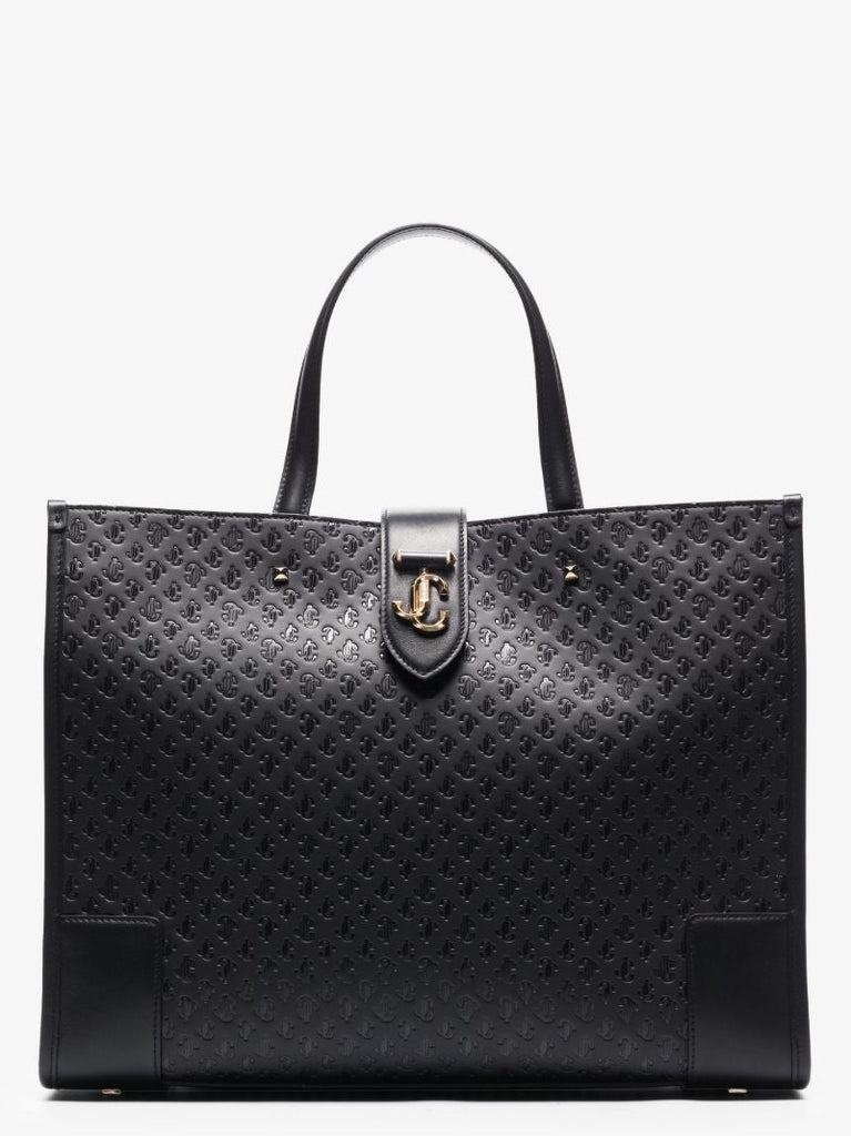 Black Varenne Leather Tote Bag