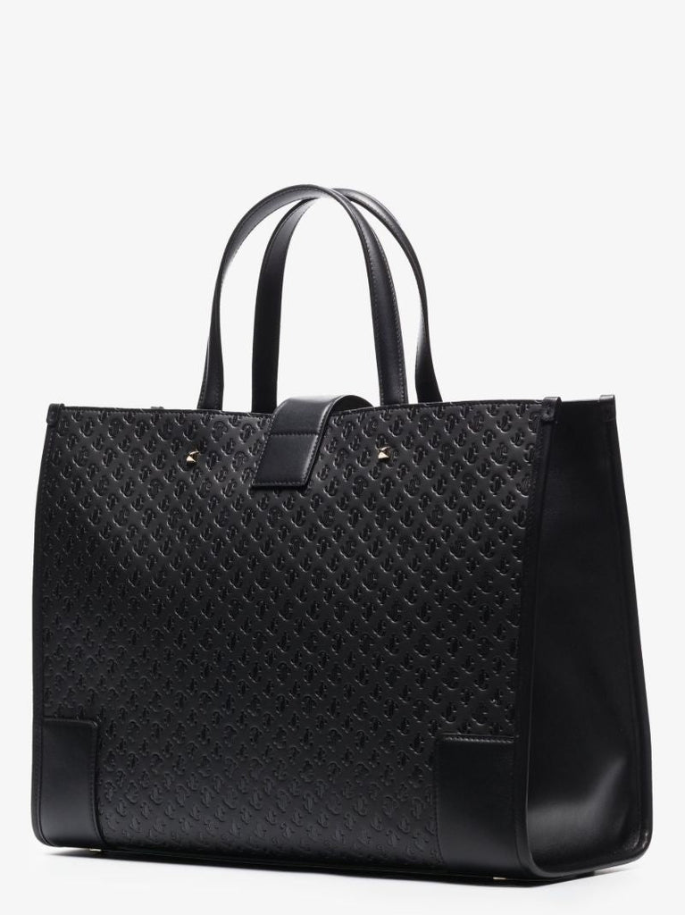 Black Varenne Leather Tote Bag