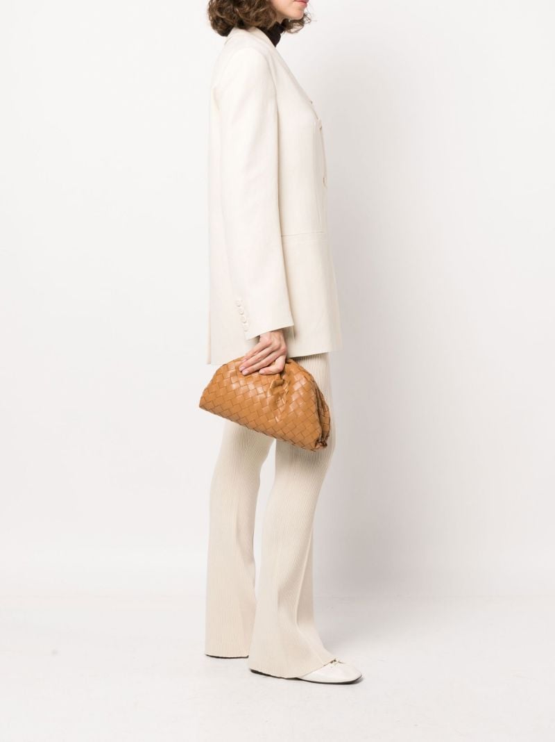 Brown Teen Pouch Leather Clutch Bag