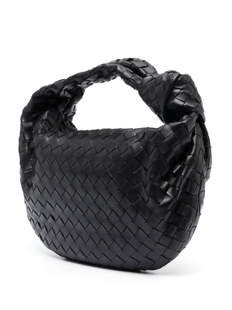 Black Teen Jodie Leather Shoulder Bag