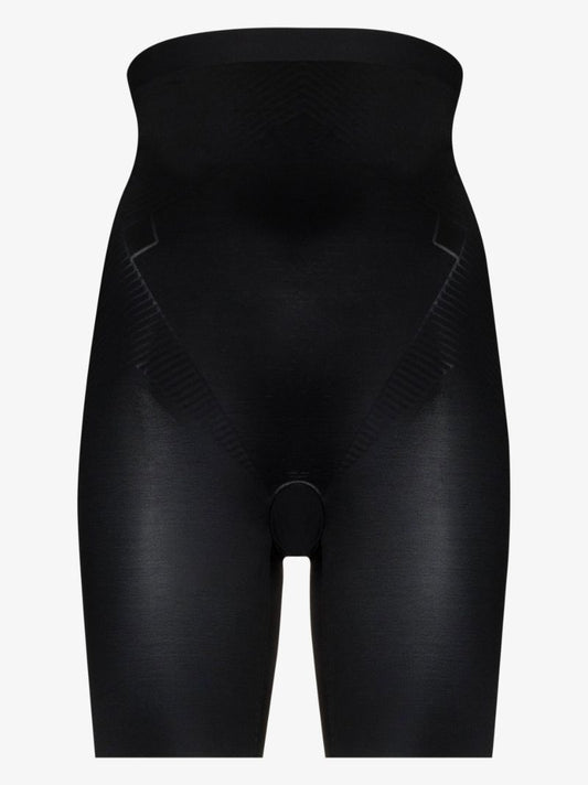 Black Thinstincts 2.0 High-waisted Mid-thigh Shorts