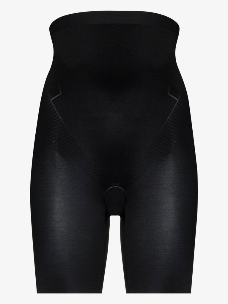 Black Thinstincts 2.0 High-waisted Mid-thigh Shorts