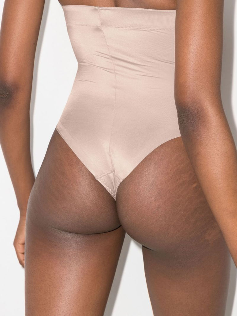 Neutral Suit Your Fancy High-waisted Thong