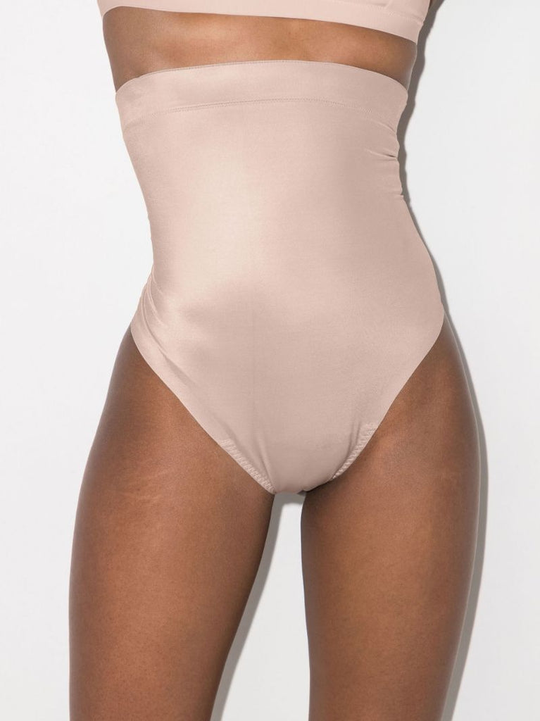 Neutral Suit Your Fancy High-waisted Thong