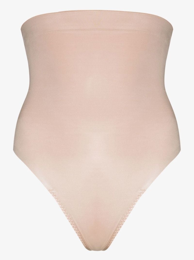 Neutral Suit Your Fancy High-waisted Thong