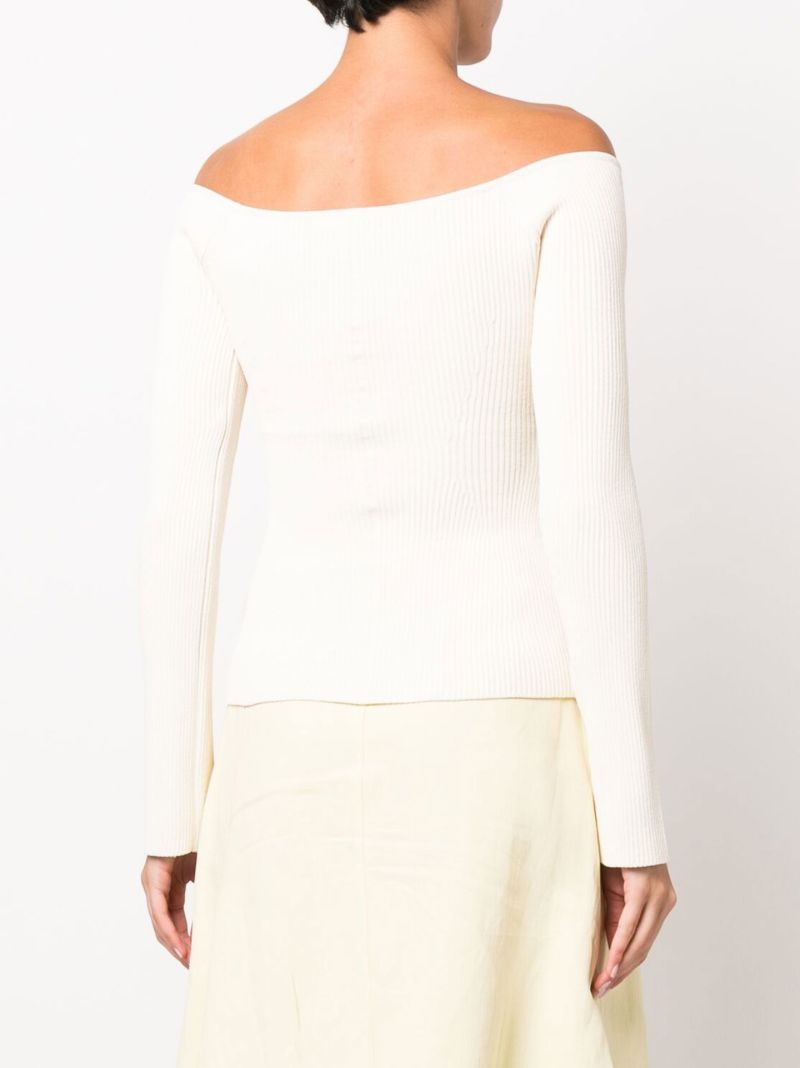 White Luella Off-the-shoulder Top