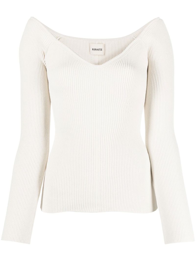 White Luella Off-the-shoulder Top