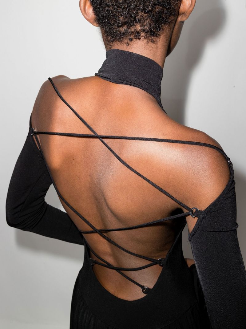 Black Dasa Criss-cross Dress