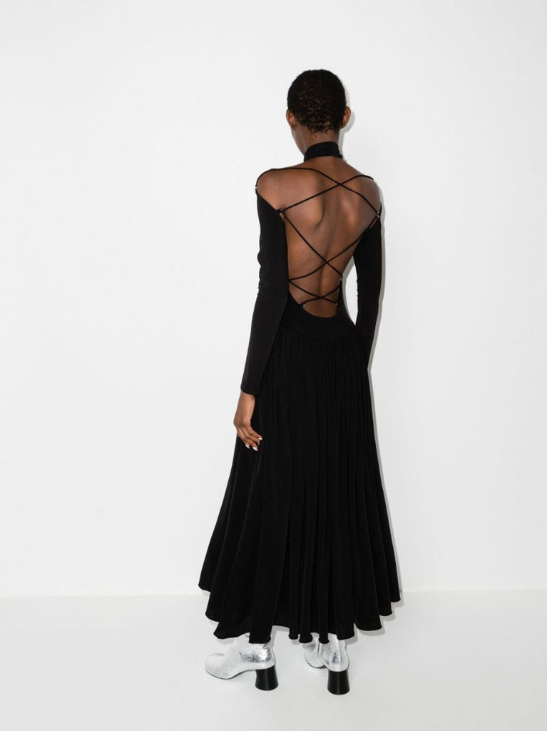 Black Dasa Criss-cross Dress
