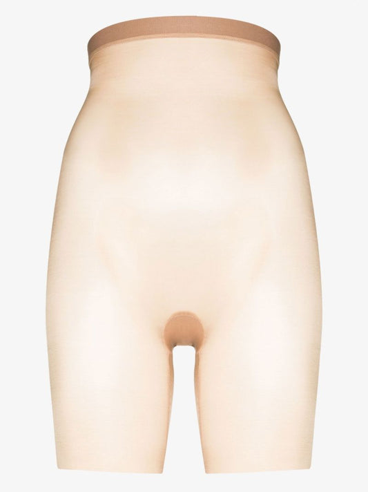 Neutral Skinny Britches High-waisted Mid-thigh Shorts