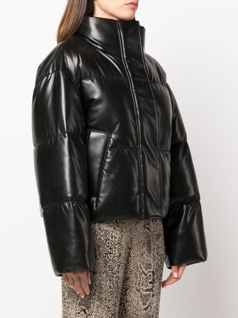Black Tatum Puffer Jacket