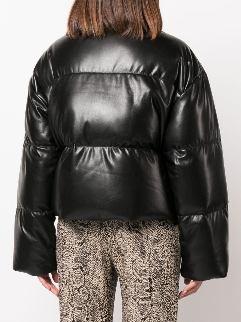 Black Tatum Puffer Jacket