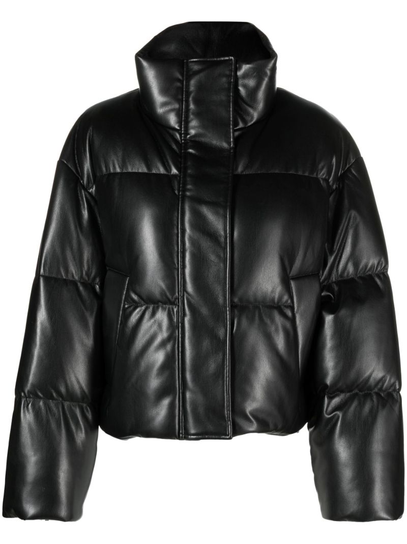 Black Tatum Puffer Jacket