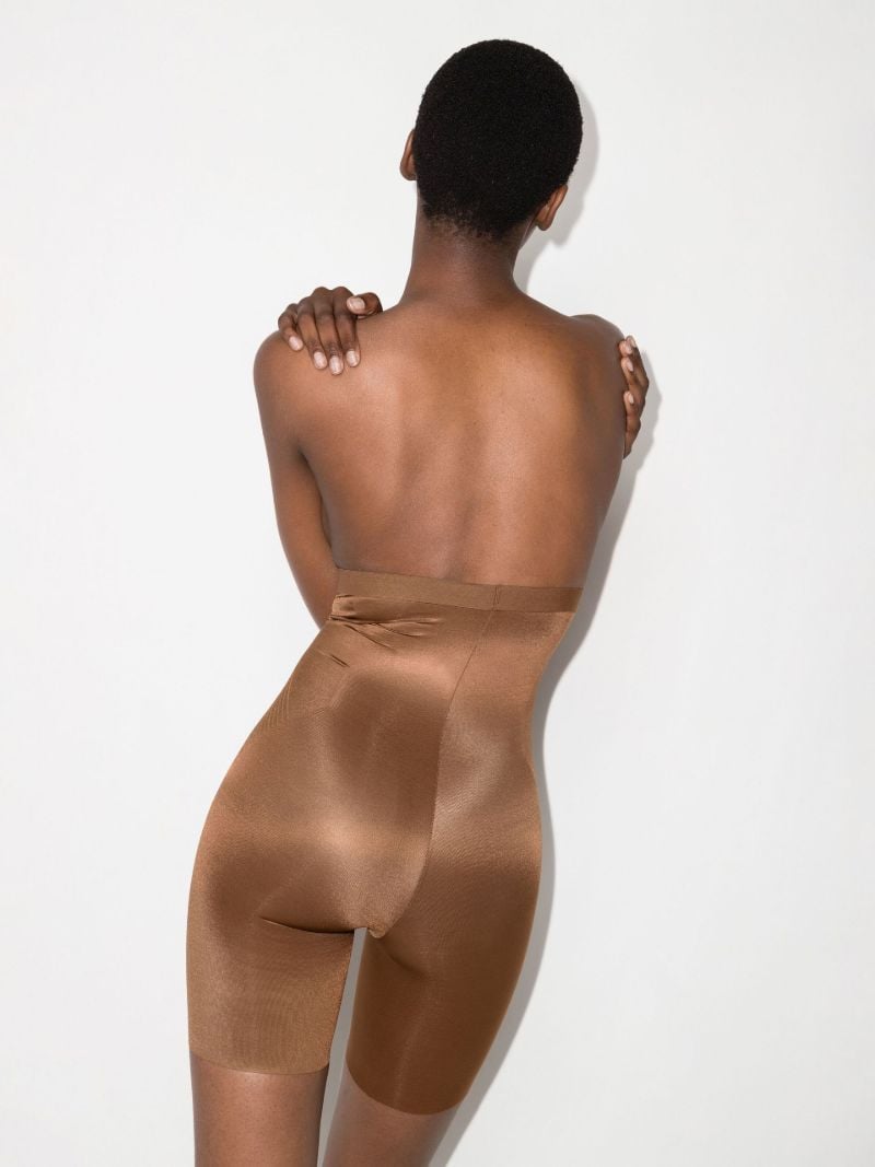 Brown Thinstincts 2.0 High-waisted Mid-thigh Shorts