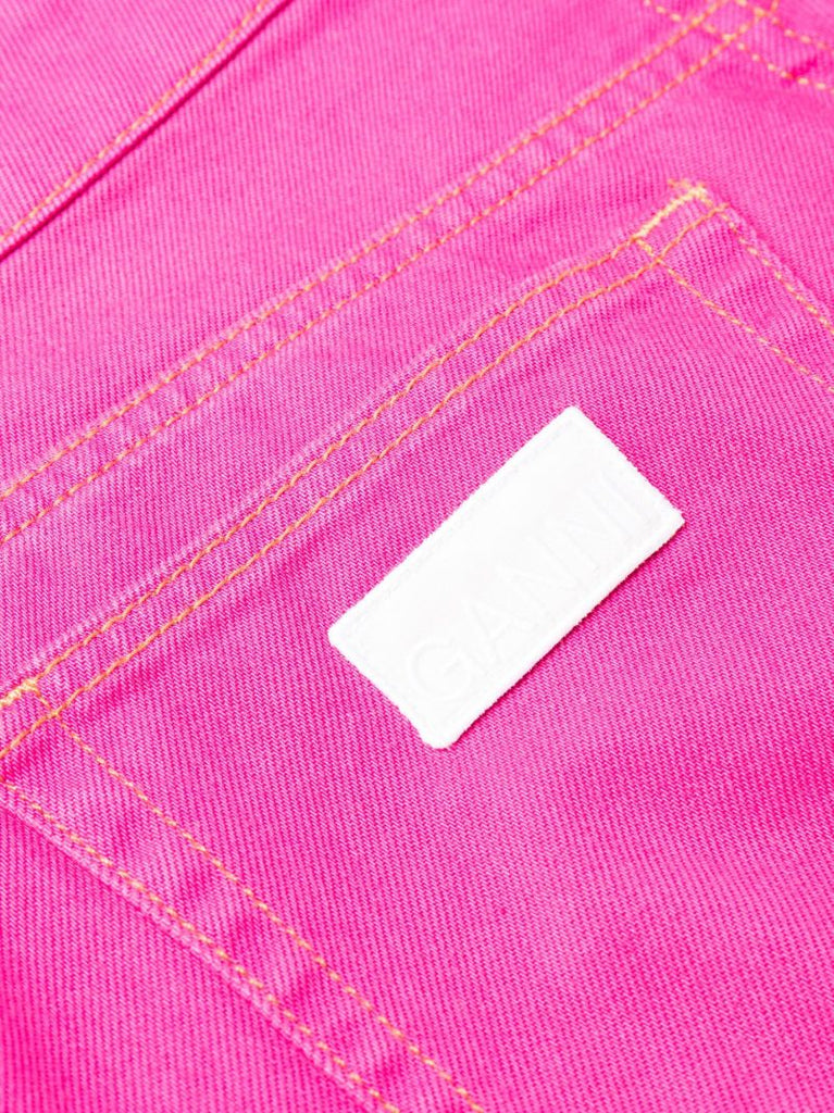 Pink Figni Straight-leg Jeans