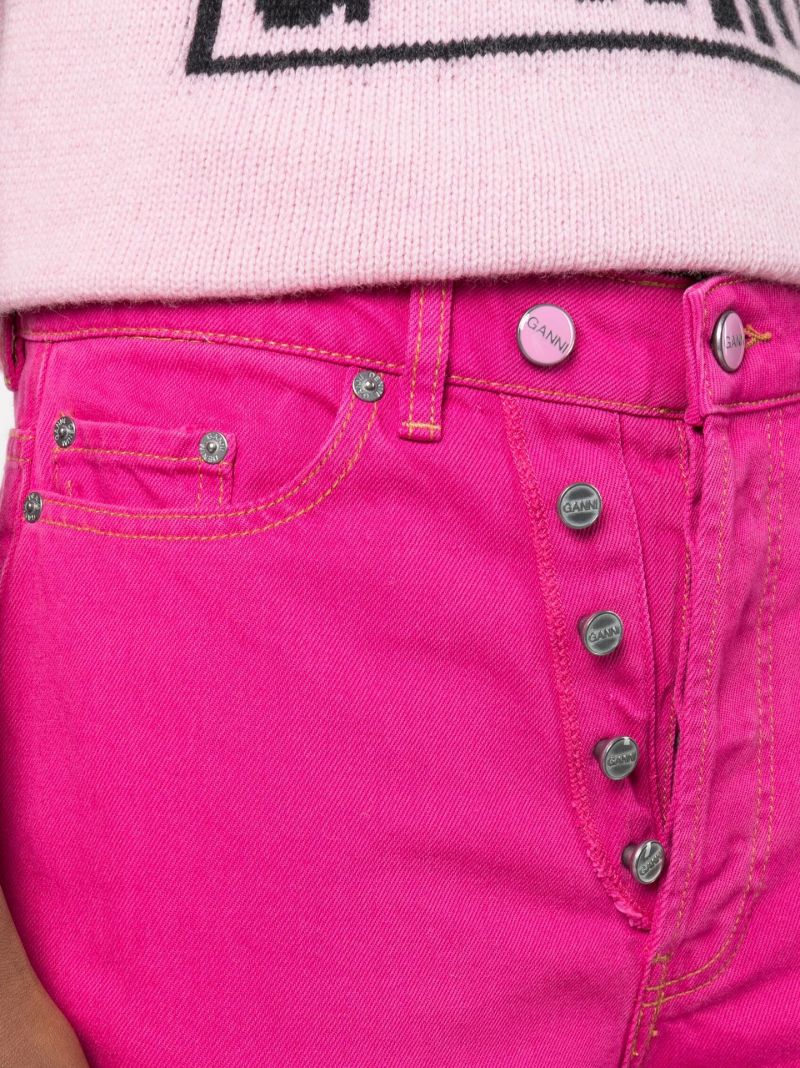 Pink Figni Straight-leg Jeans