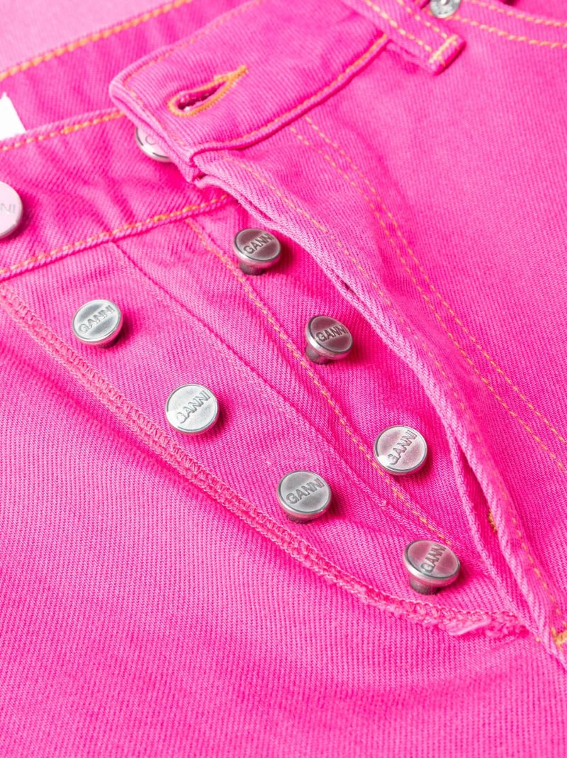 Pink Figni Straight-leg Jeans