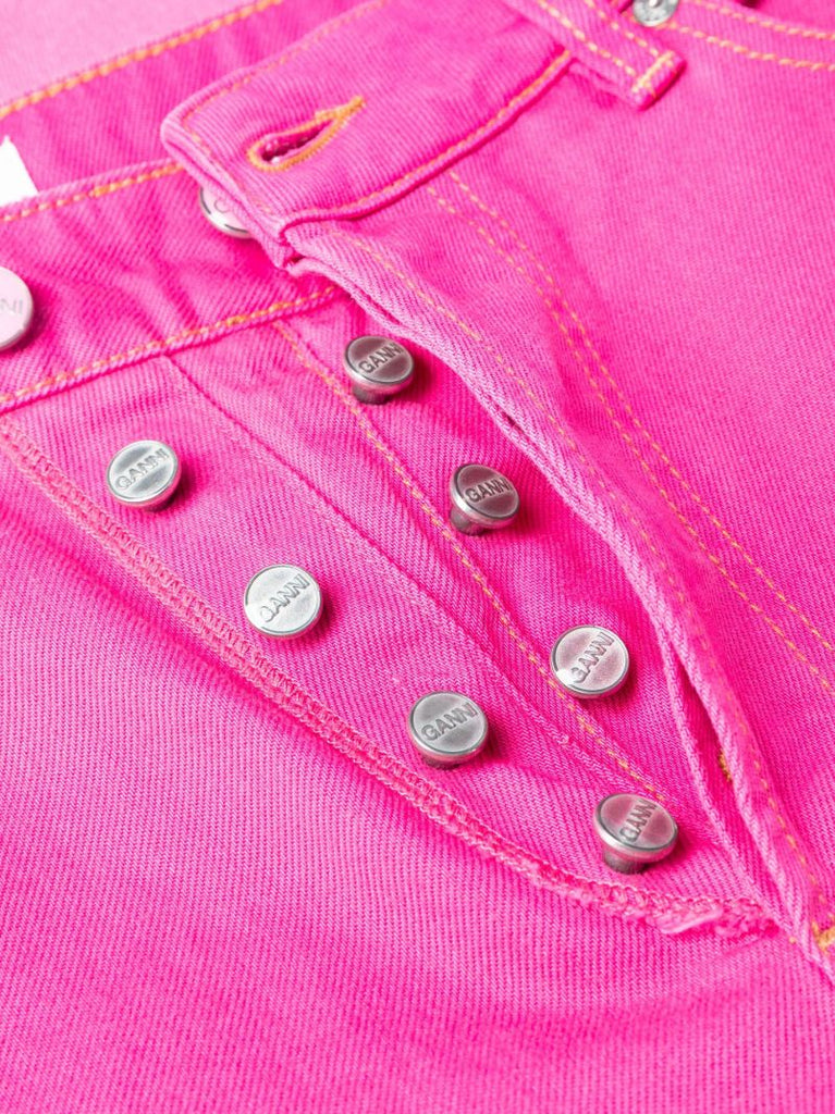 Pink Figni Straight-leg Jeans