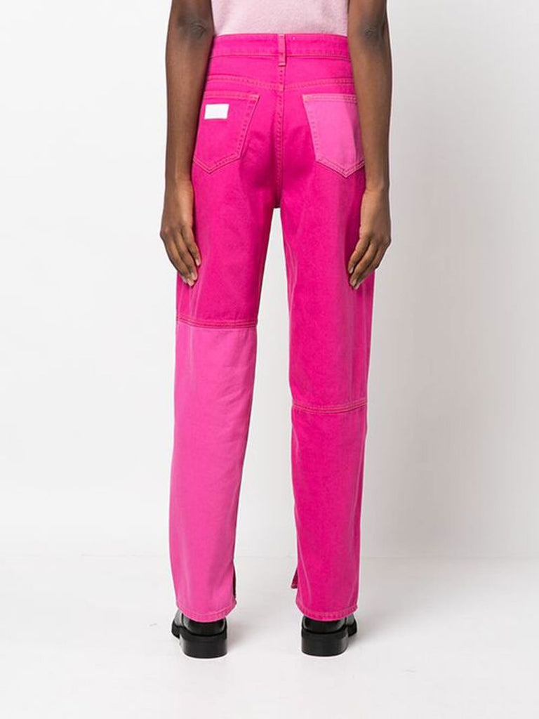 Pink Figni Straight-leg Jeans